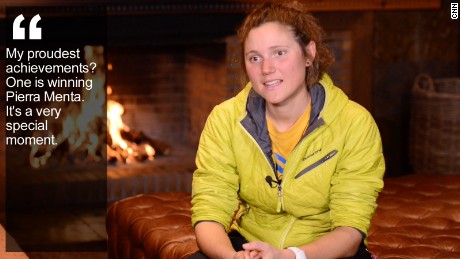 Meet The Girl Who Skis Up Mountains Cnn