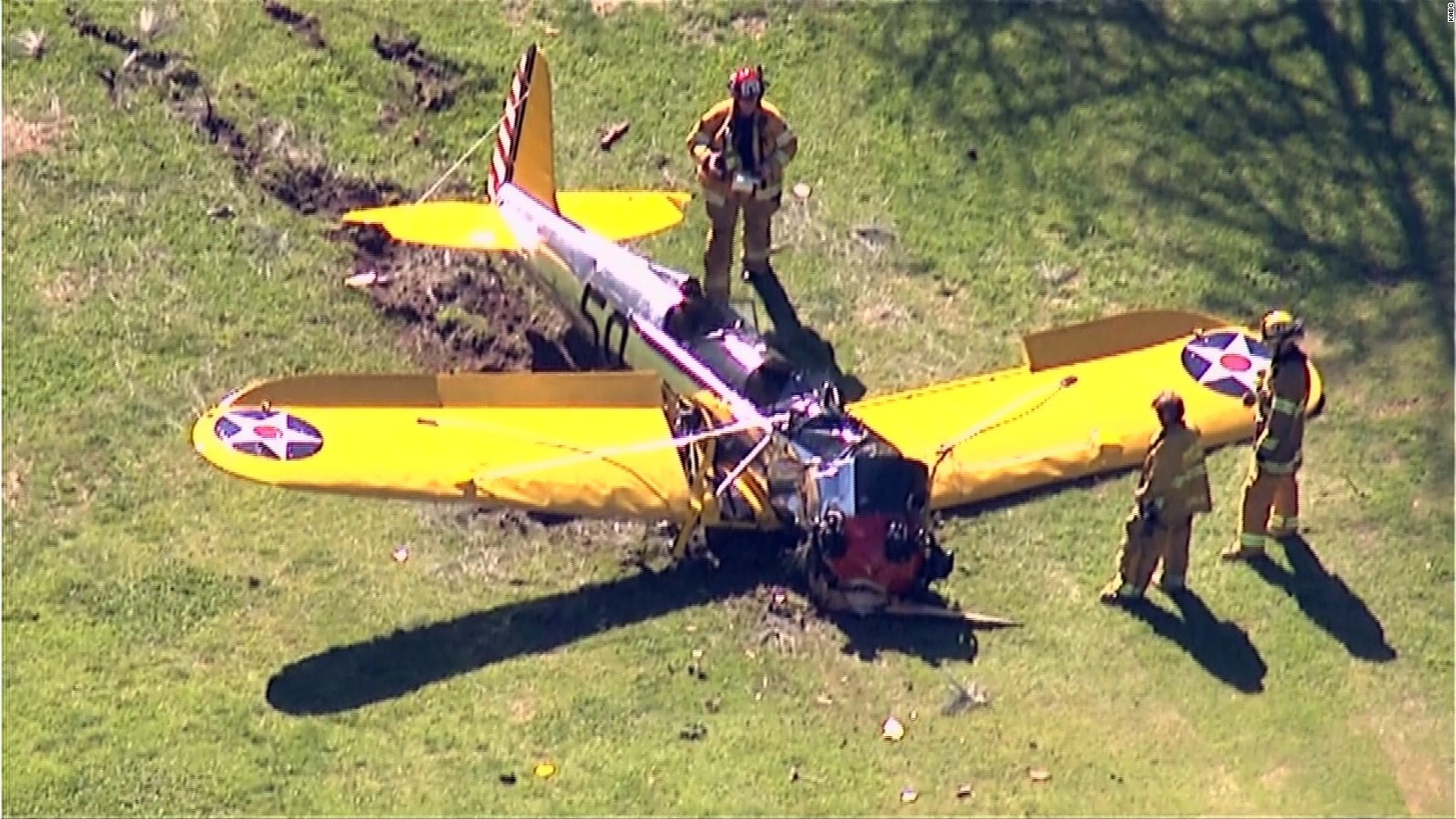 Reports Harrison Ford Injured In Plane Crash Cnn Video