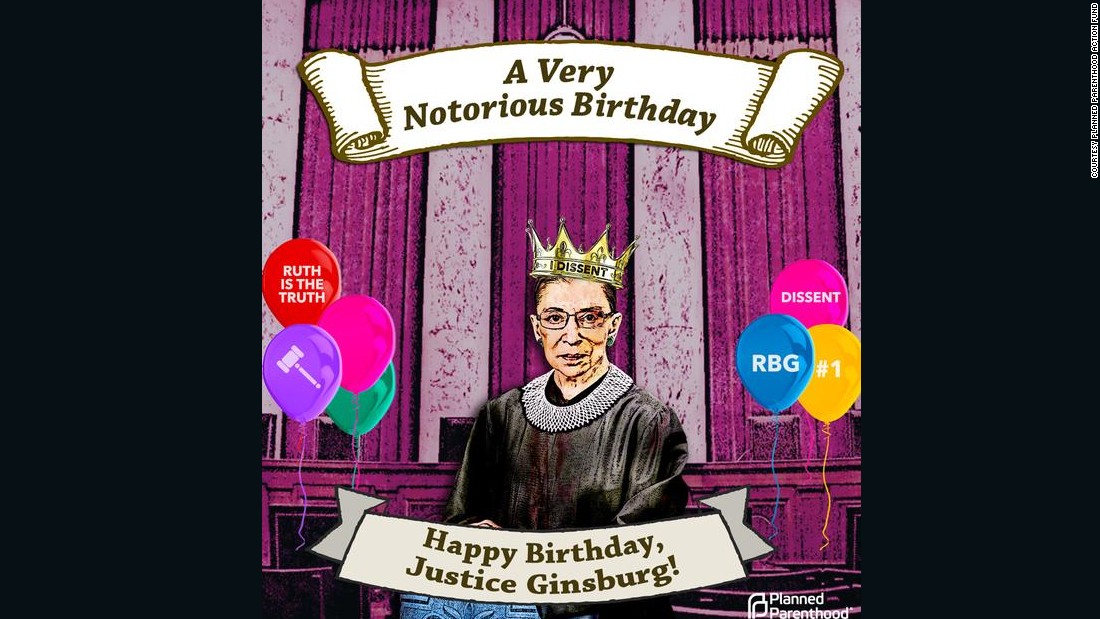The Best Memes Celebrating Justice Ginsburgs Birthday Cnnpolitics 