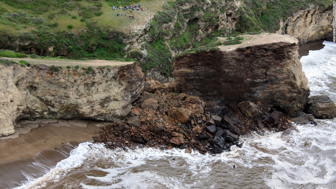 collapse of landscape arch