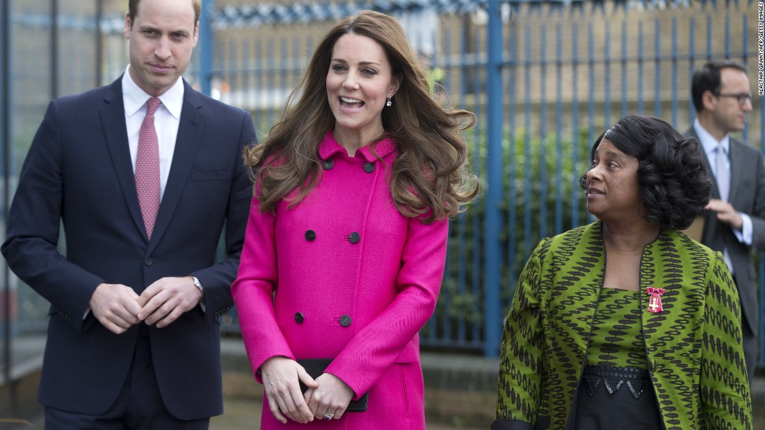 In March 2015, William and Catherine visit a center dedicated to community learning in London.