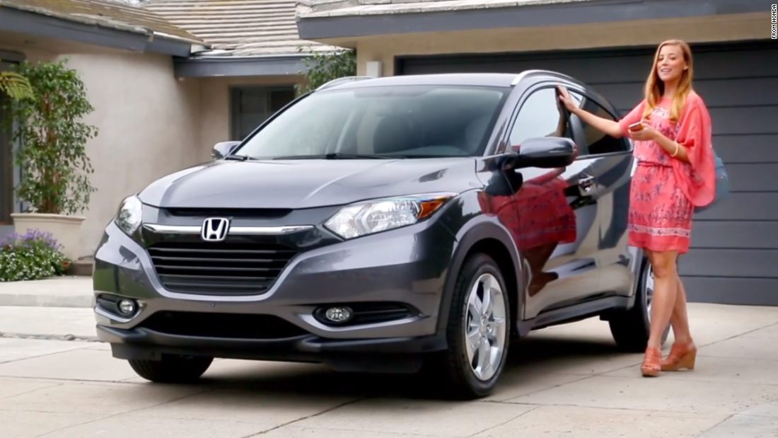 Honda posted a video advertising its &lt;a href=&quot;http://automobiles.honda.com/hrvselfie/&quot; target=&quot;_blank&quot;&gt;&quot;HR-V Selfie Edition,&quot;&lt;/a&gt; equipped with 10 interior and exterior cameras for more convenient self-portraits -- but not while the car is moving, of course.