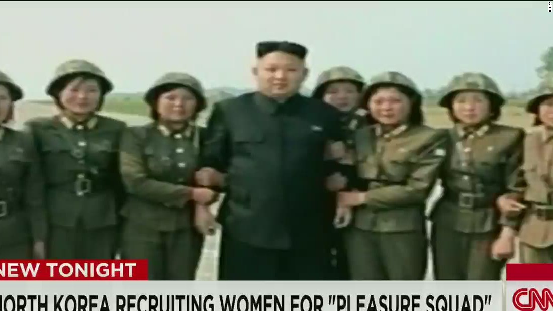 Kim Jong Un Recruits Women For Pleasure Squad Cnn Video 