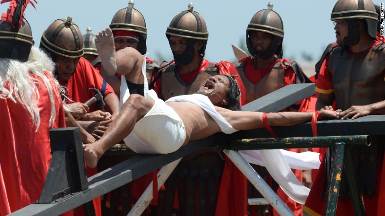 Filipinos Crucified On Good Friday CNN