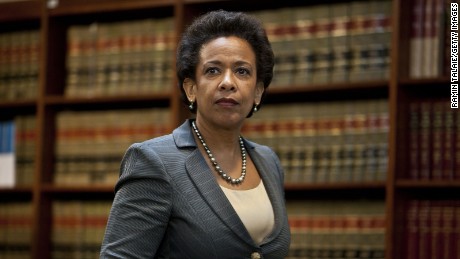 Attorney for the Eastern District of New York Loretta Lynch arrives for a news conference to announce money laundering charges against HSBC on December 11, 2012 in the Brooklyn borough of New York City. HSBC Holdings plc and HSBC USA NA have agreed to pay $1.92 billion and enter into a deferred prosecution agreement with the U.S. Department of Justice in regards to charges involving money laundering with Mexican drug cartels.
