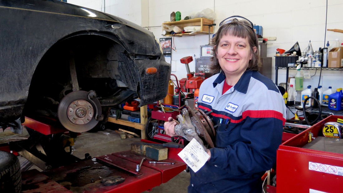  CNN Hero Cathy Heying helps the needy repair their vehicles. Heying sells parts at cost, with no markup, and charges $15 an hour for labor; the going rate in Minneapolis is around $100 an hour. The result? Big savings for her customers. And for those who can&#39;t pay in full, she will work out payment plans. To date, Heying has provided affordable car repairs to more than 300 low-income individuals, saving them more than $170,000 and keeping them on the road to success.