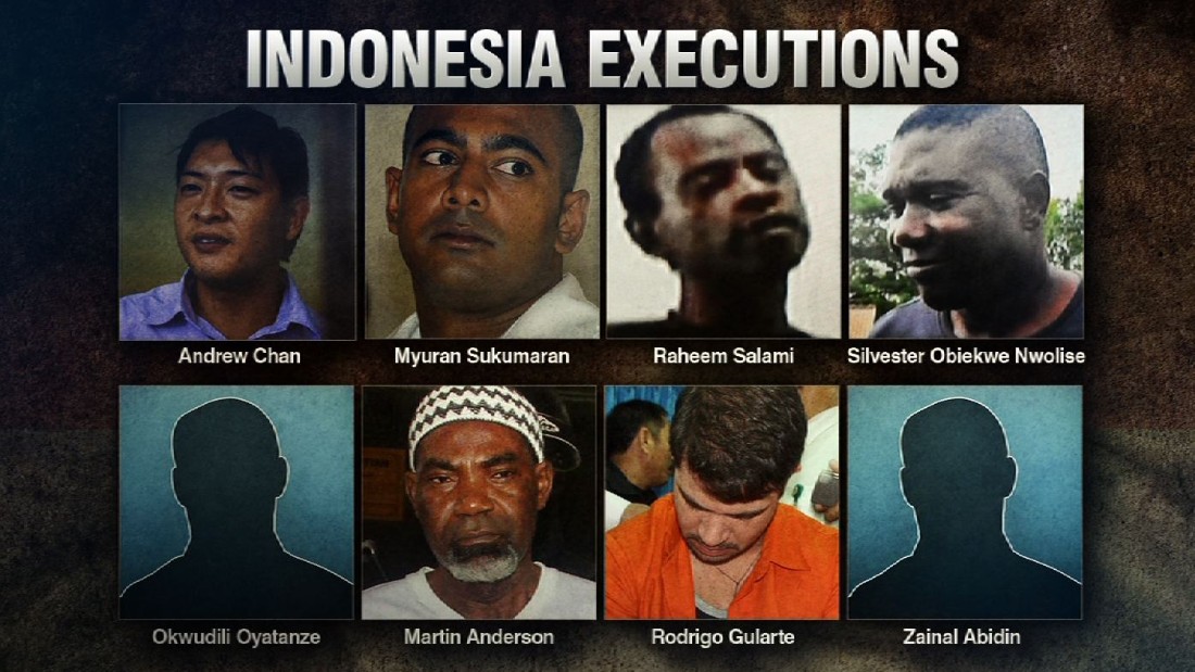 Reports Indonesia Executes 8 Drug Smugglers Cnn Video
