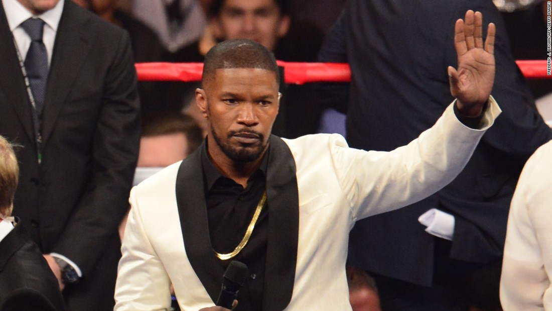 Jamie Foxx Sings National Anthem At Fight - CNN