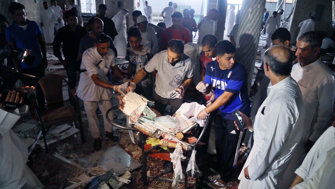 People search through debris after an explosion at a Shiite mosque in Qatif, Saudi Arabia, on Friday, May 22. ISIS &lt;a href=&quot;http://edition.cnn.com/2015/05/22/middleeast/saudi-arabia-mosque-blast/index.html&quot; target=&quot;_blank&quot;&gt;claimed responsibility for the attack,&lt;/a&gt; according to tweets from ISIS supporters, which included a formal statement from ISIS detailing the operation.