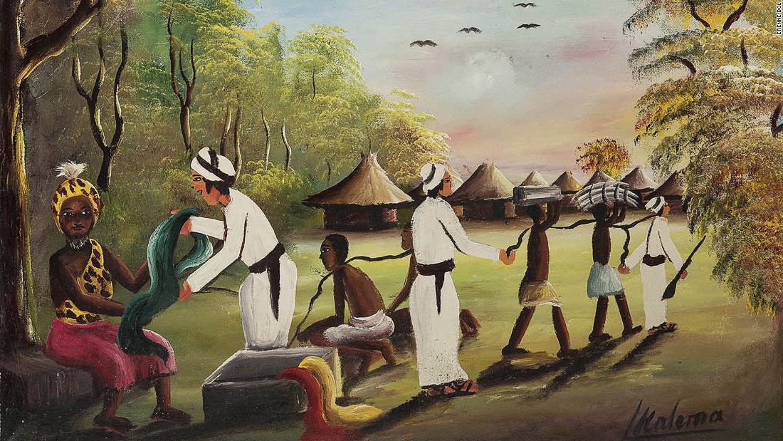 Congo Painting Colonial Brutality In The Drc Cnn