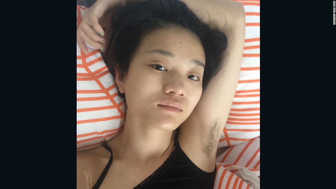 Chinese Feminists Flaunt Natural Armpits