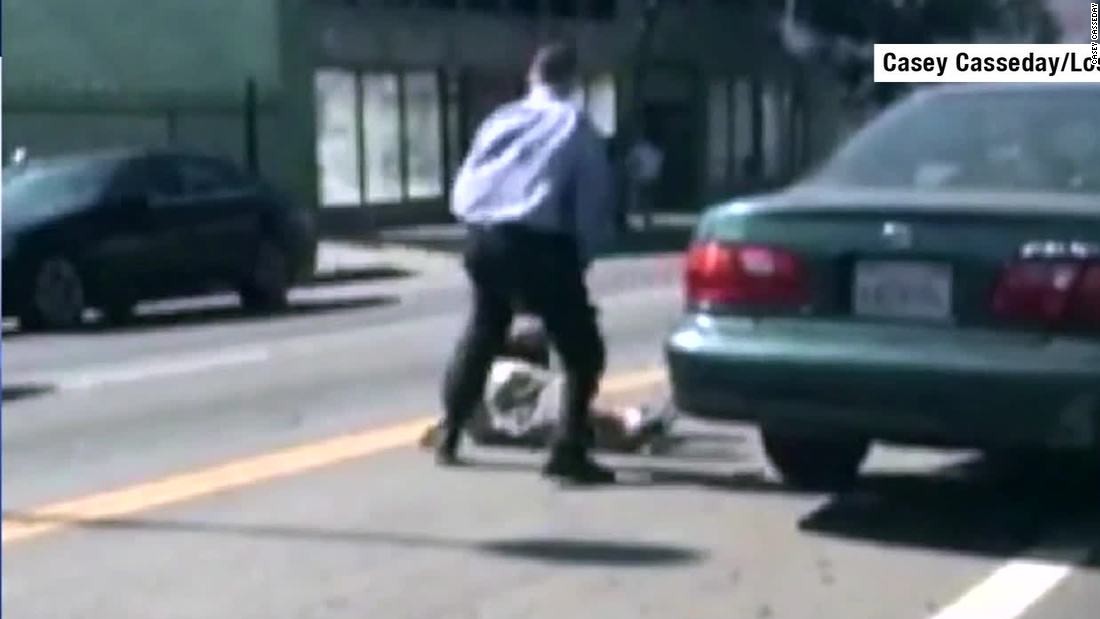Road Rage Fight Nearly Gets Man Run Over Cnn Video