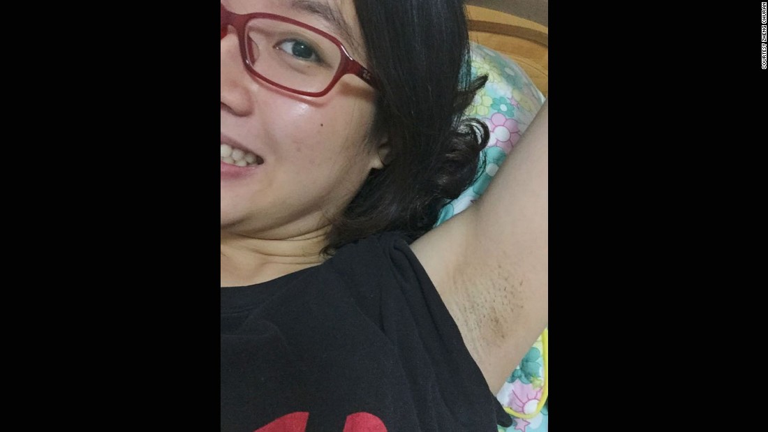 Chinese feminists show off armpit hair in photo contest - CNN