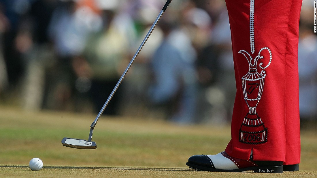Britain&#39;s Ian Poulter has also earned a reputation for his loud clothing as much as his attacking golf.