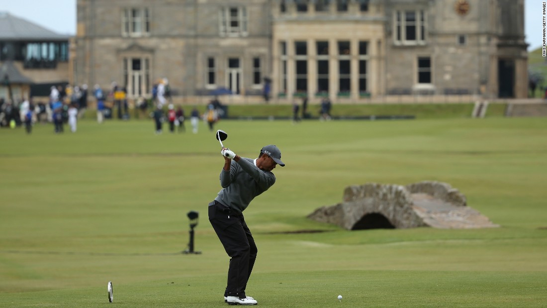 The Open 2015: Tiger Woods Toils At St. Andrews - Cnn