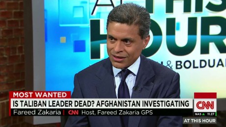 omar mullah fareed death zakaria cnn taliban apart fall after