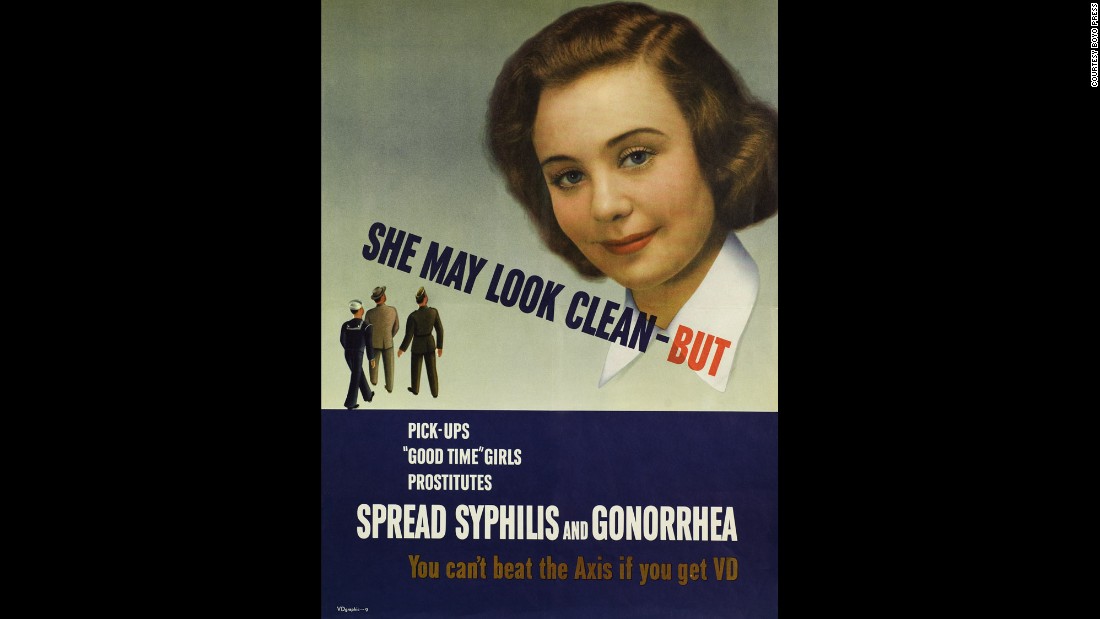 Meet The Shady Ladies Of Wwii Anti Vd Posters Cnn