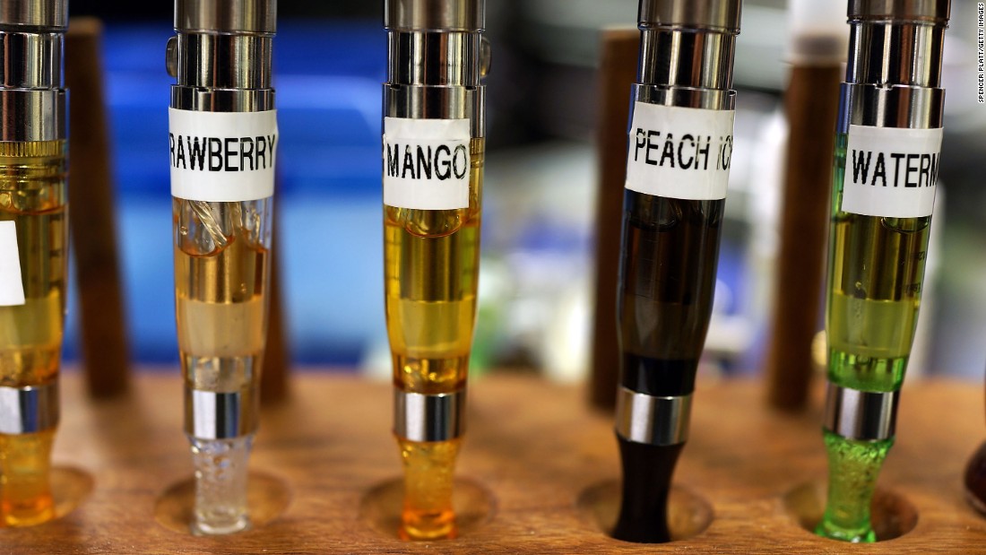 Cigarettes aren&#39;t the only smoking-related product that needs to be kept out of reach of kids. Liquid nicotine used to refill e-cigarettes can make a child sick if it is ingested or spilled on skin, according to  the Georgia Poison Center.