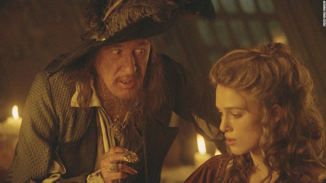 Actor Geoffrey Rush plays Sparrow&#39;s rival Captain Hector Barbossa in &quot;Pirates of the Caribbean.&quot; Once a ferocious pirate and deadly enemy of Sparrow, Barbossa enters an uneasy alliance with his rival.