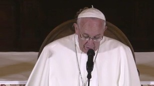 Pope Francis: &#39;God weeps&#39; for abuse victims