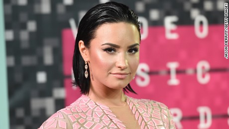 Singer Demi Lovato attends the 2015 MTV Video Music Awards at Microsoft Theater on August 30, 2015 in Los Angeles, California.  