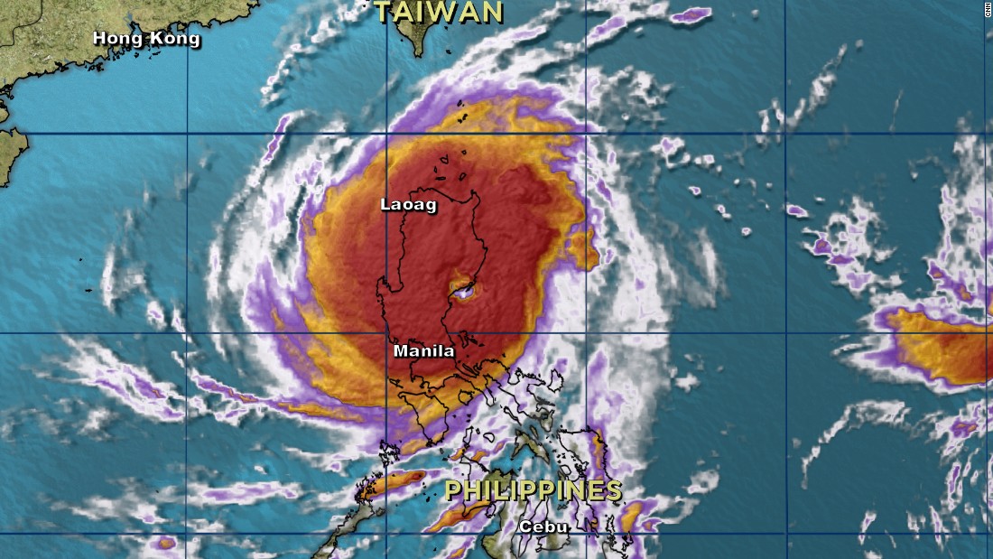 Super Typhoon Koppu Makes Landfall Over Northern Philippines - CNN