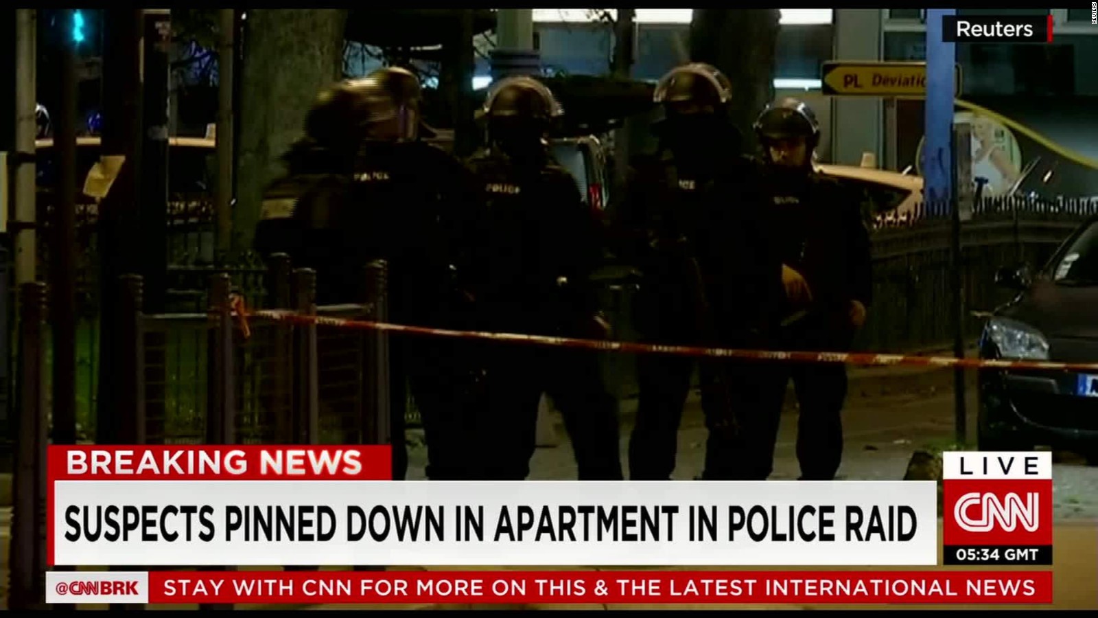 Paris Attack Suspects Still At Large Cnn Video