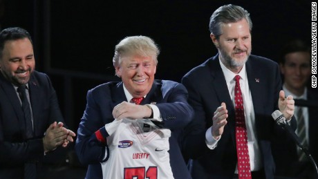 As Trump seeks reelection, a chapter closes on the religious right&#39;s Falwell era