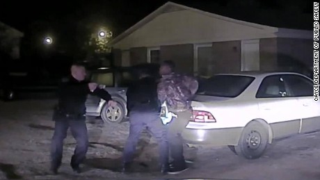 officer shooting fatal involved caught camera cnn carolina south tulsa blake james crutcher terence acquitted