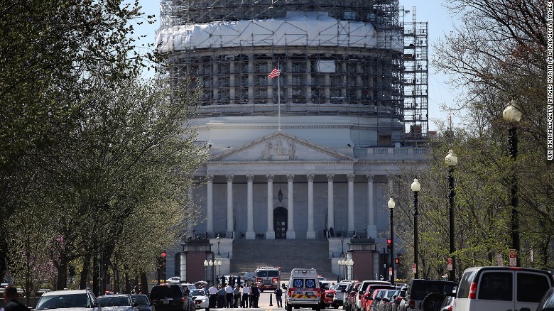 Capitol Shooting Suspect In Custody Cnnpolitics