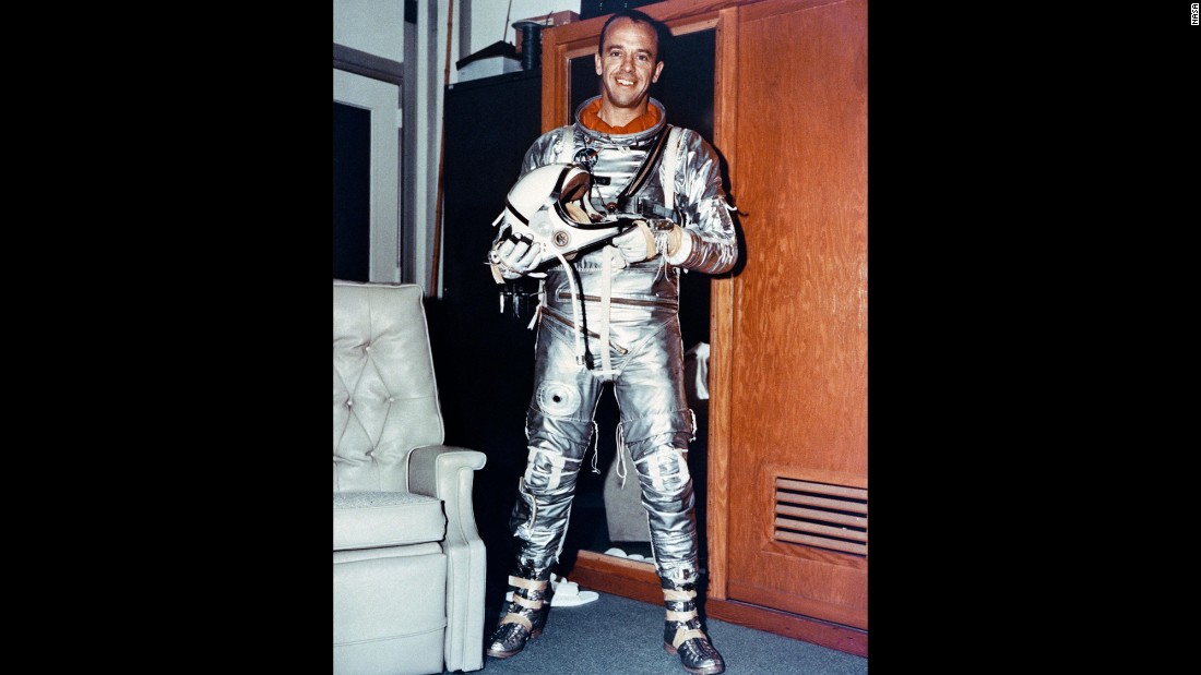 #tbt: The first American in space