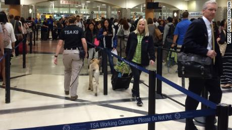   What the TSA tells the main officials to say the closure 