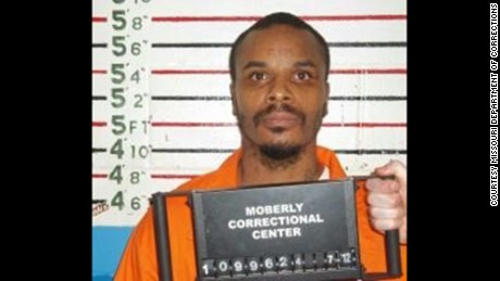 Booking photo from the Missouri Department of Corrections of Carlin Q. Williams in 2012. Williams had multiple arrests in Missouri prior to being sentenced to Federal prison. Williams is currently in a maximum security Federal prison in Colorado and CNN has filed a FOIA request for a current photo from that facility.