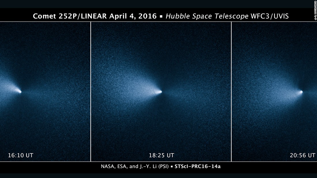 Hubble Captures Comet's Close Earth Encounter - CNN