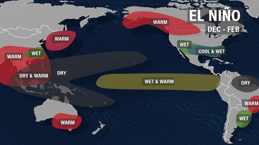 La Niña arrives in the Pacific, will impact winter weather CNN