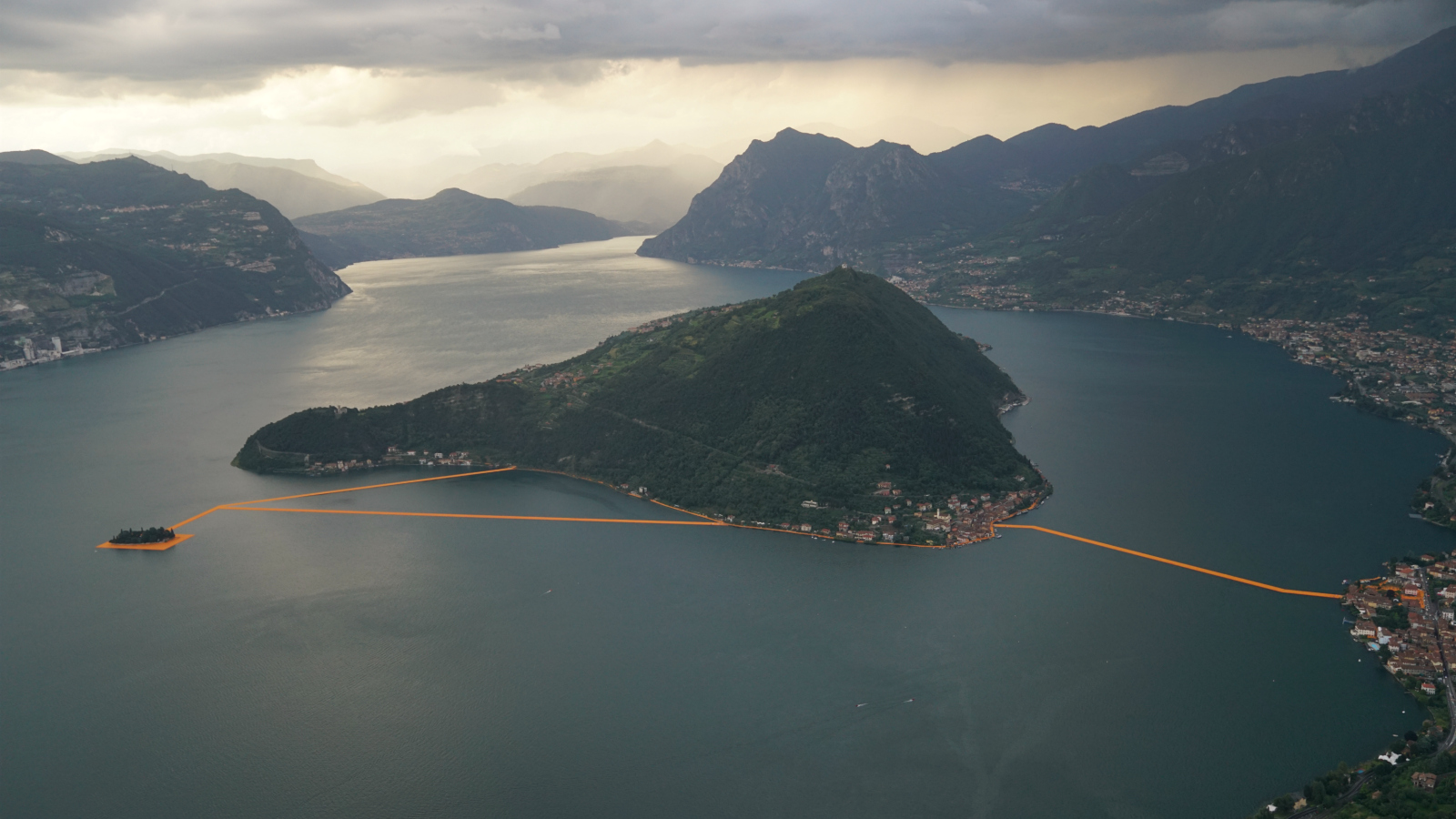 Floating Piers Art Installation On Italy S Lake Iseo Cnn Travel