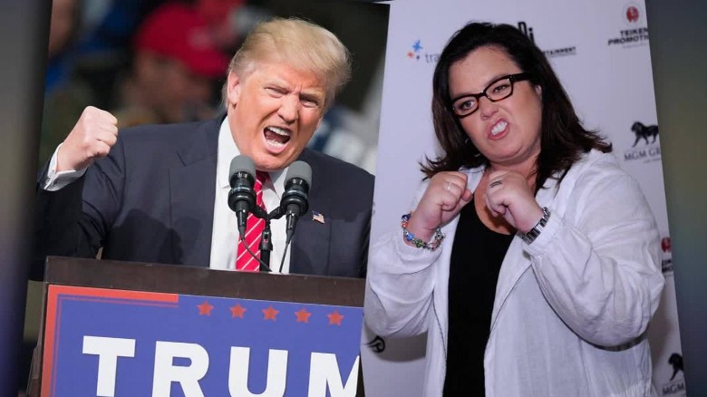 Donald Trump Just Trolled Rosie Odonnell Not Good Cnnpolitics