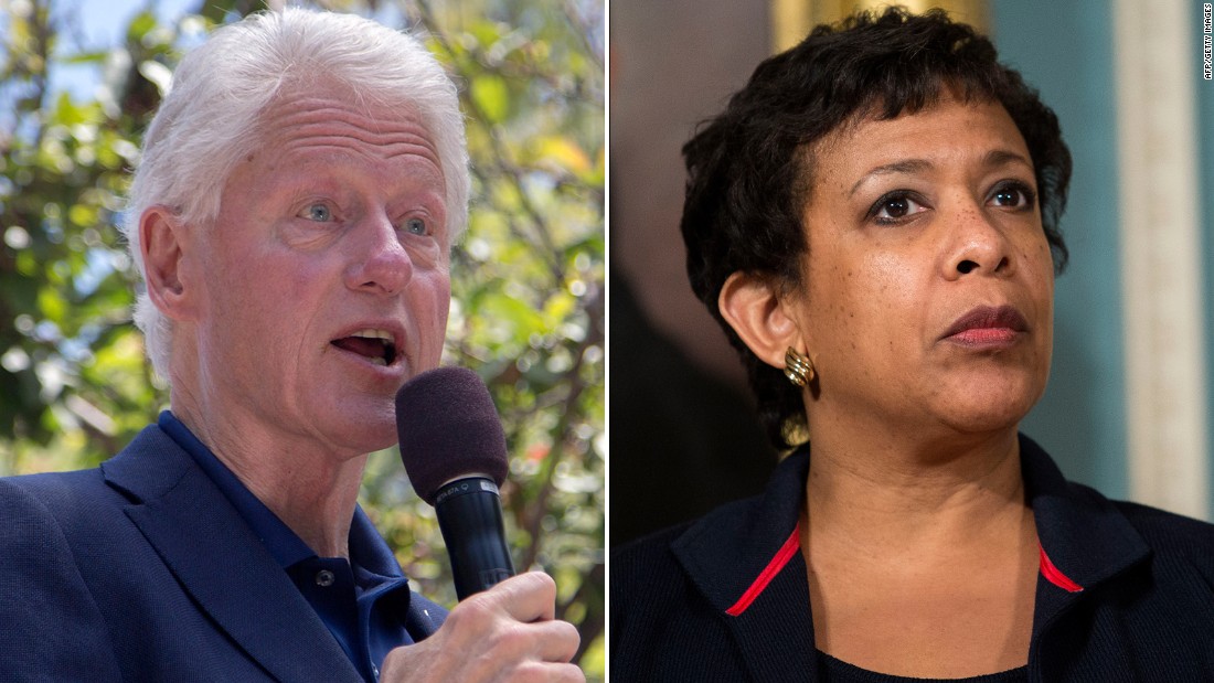 Bill Clinton And Ag Loretta Lynch Meet Privately Cnnpolitics