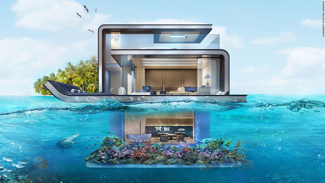 Next level Underwater Villas Are Making Waves CNN Style