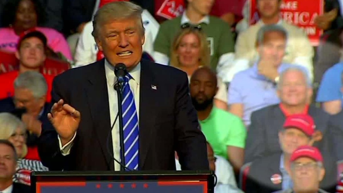 Disgraced Ex Congressman Sits Behind Trump At Rally CNN Video