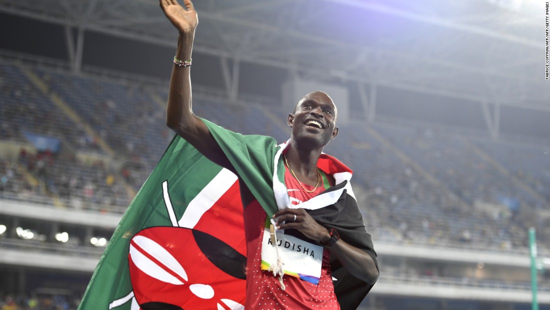 The two-time Olympic 800m champion is the only person in history to complete two laps of the track in under 1m 41s. Six of the eight fastest 800m times in history have all been recorded by the Kenyan superstar.