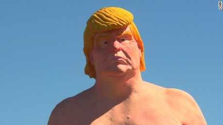 Who Stole This Naked Donald Trump Statue Cnn Video