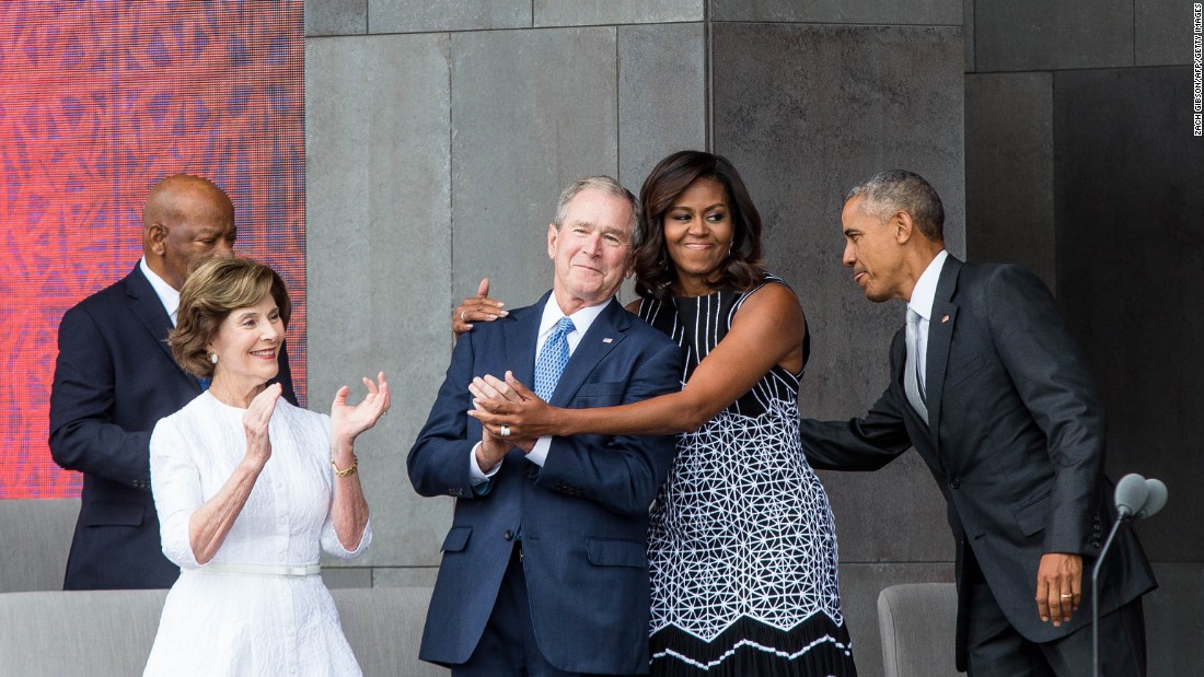 The friendship of W. Bush and Michelle Obama CNNPolitics