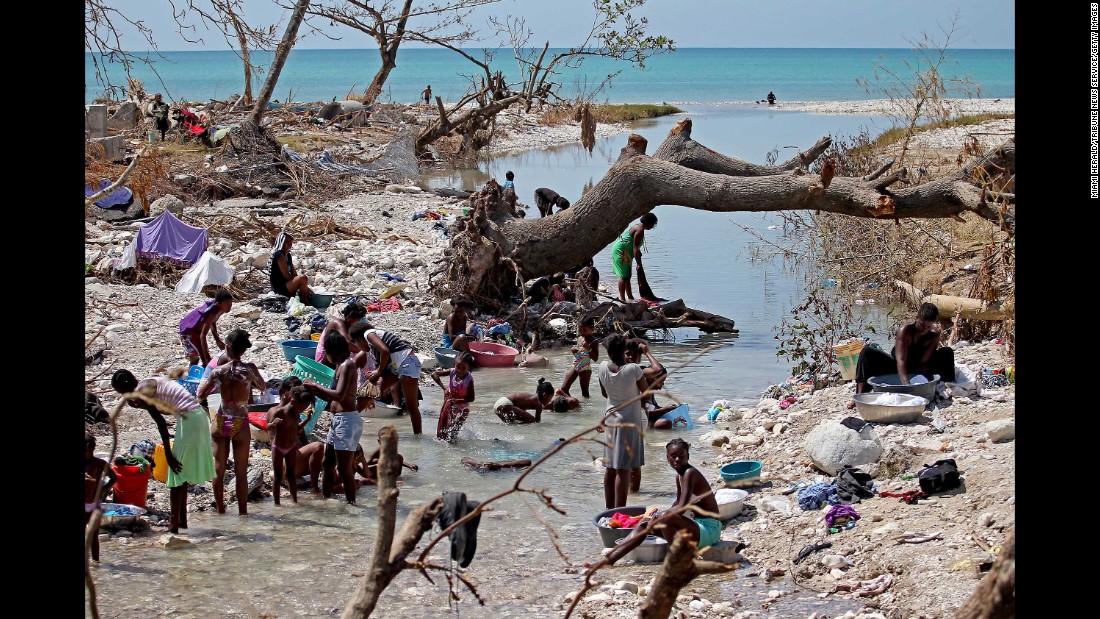 Haiti Hurricane Matthew Leaves Hundreds Dead Cnn