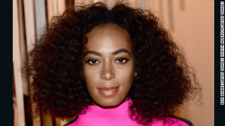 Solange Knowles at the Milly By Michelle Smith Fashion Show during Spring 2016 New York Fashion Week at Art Beam
