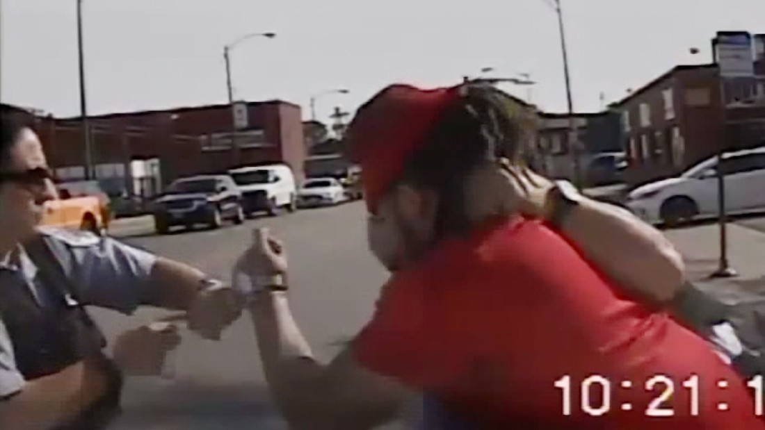 Officer Beaten On Cam Doesn T Shoot CNN Video