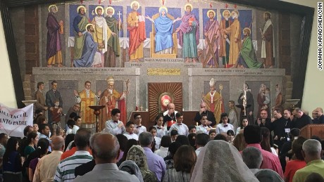 Two years after ISIS conquered Mosul, some of the city's Christian residents are still living as refugees in a church in Amman, Jordan - and they fear they will never go back home again, even if ISIS is defeated.