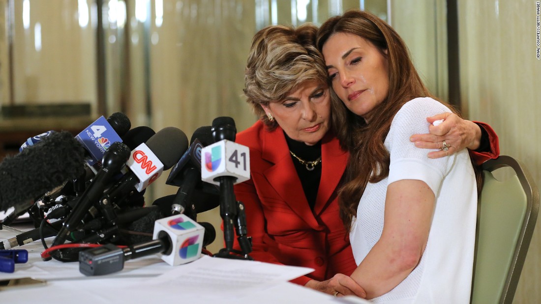 Attorney Gloria Allred, left, holds a news conference with Karena Virginia, who accused presidential candidate Donald Trump of grabbing her arm and touching her breast in 1998. Trump&#39;s campaign dismissed the accusation as &quot;another coordinated, publicity seeking attack with the Clinton campaign.&quot; At least 10 women have come forward accusing Trump of sexual assault and harassment. Trump has disputed the allegations, &lt;a href=&quot;http://www.cnn.com/2016/10/14/politics/donald-trump-women-accuser/index.html&quot; target=&quot;_blank&quot;&gt;saying at a rally this month&lt;/a&gt; that he is a &quot;victim of one of the great political smear campaigns in the history of our country.&quot;