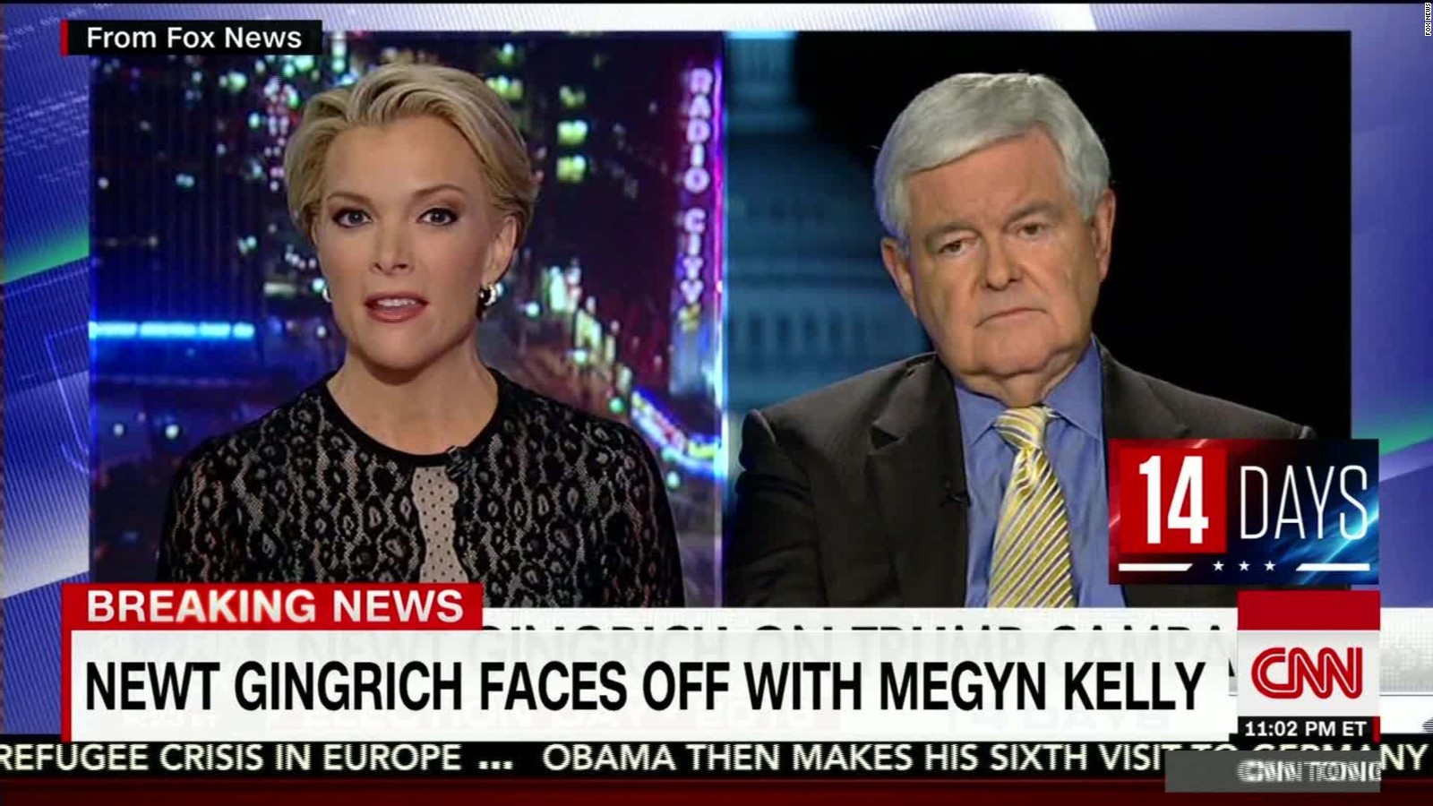 Gingrich To Megyn Kelly You Re Fascinated With Sex Cnn Video