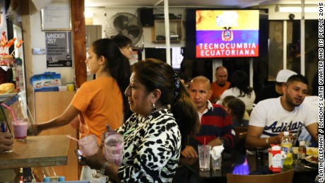 El Costenito Ecuadorean cafe in Elephant and Castle.  